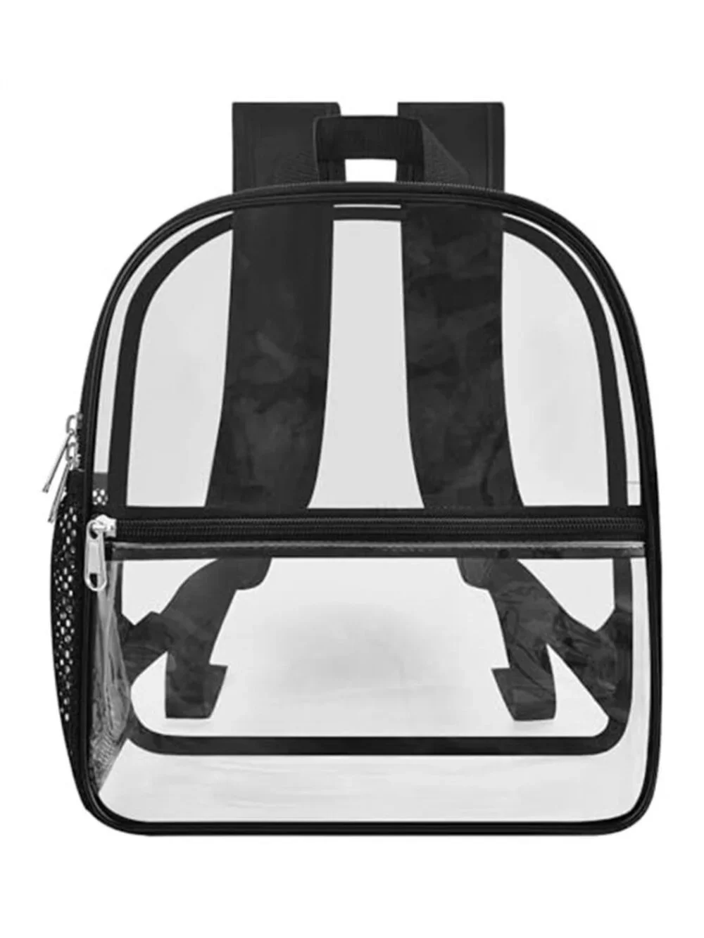 Clear Stadium Backpack 12x11x6 Transparent PVC Bag Concert Sports Events